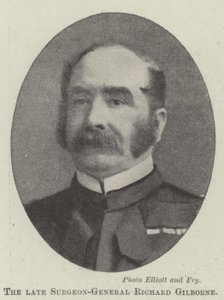 The Late Surgeon-General Richard Gilborne by English Photographer