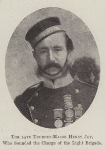 Trumpet-Major Henry Joy, who sounded the Charge of the Light Brigade by English Photographer