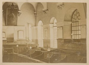 The south gallery of St Alphege, Greenwich Parish Church by English Photographer