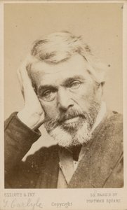 Thomas Carlyle by English Photographer