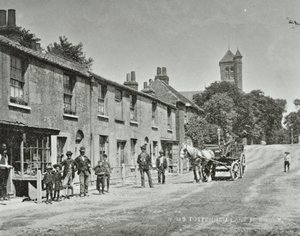 Tottenham Lane, Hornsey: front elevations, 1893 by English Photographer