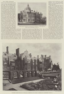 Two Irish Mansions Visited by the Duke and Duchess of York