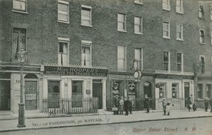 Upper Baker Street, London by English Photographer
