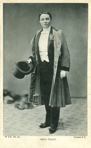 Vesta Tilley by English Photographer
