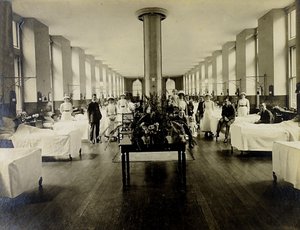 Victoria Ward at St. Thomas Hospital, London, c.1900