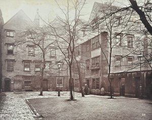 View of Barnards Inn, London, 1879 by English Photographer