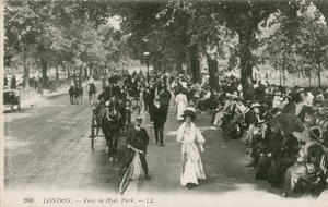 View of Hyde Park by English Photographer