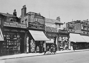 View of Notting Hill Gate, c.1913 by English Photographer