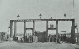 View of Woolwich Ferry, 1896 by English Photographer