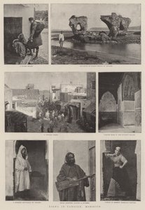 Views in Tangier, Morocco