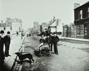 Wandsworth High Street: looking west, 1890 by English Photographer