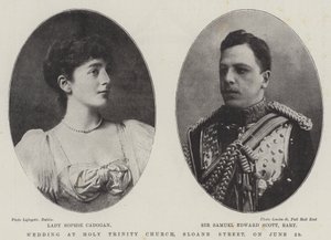 Wedding at Holy Trinity Church, Sloane Street, on 29 June by English Photographer