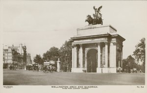 Wellington Arch and Quadriga, Hyde Park Corner