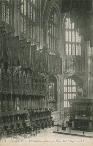Westminster Abbey, Henry III Chapel by English Photographer