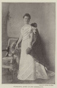 Wilhelmina, Queen of the Netherlands by English Photographer