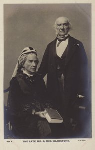 William Ewart Gladstone by English Photographer