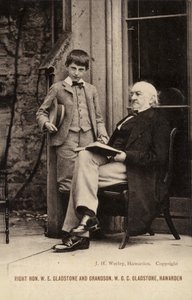 William Ewart Gladstone by English Photographer