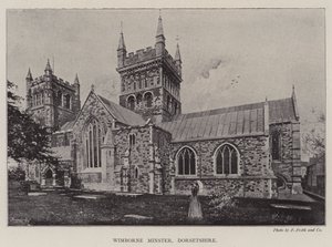 Wimborne Minster, Dorsetshire by English Photographer