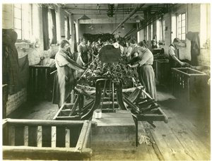 Winding Room, Hughes Factory No. 2, 1923 by English Photographer