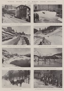 Winter Sports at St Moritz, Upper Engadine