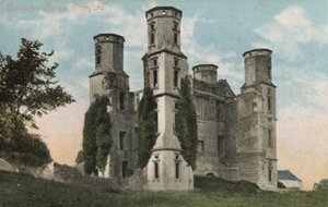Wothorpe Towers, ruins of a Jacobean lodge, Cambridgeshire by English Photographer