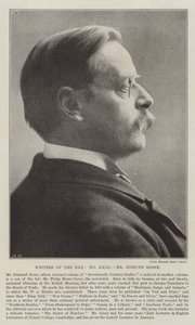 Writers of the Day, Mr Edmund Gosse by English Photographer