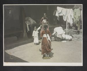 Young Girls, Photograph Album of Korea