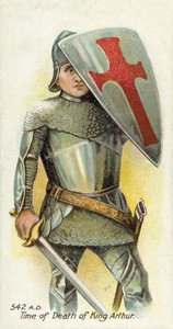 542 AD, Time of Death of King Arthur by English School
