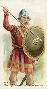787 AD, Time of Ravages of the Northmen by English School