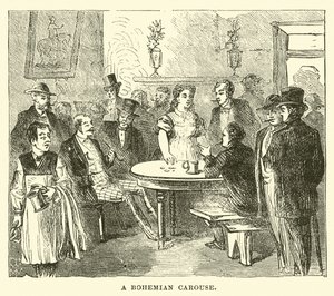 A Bohemian Carouse by English School