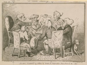 A Canal Meeting by English School