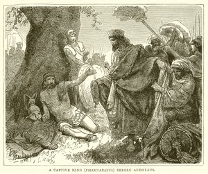A Captive King (Pharnabazus) before Agesilaus