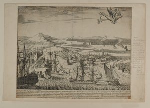 A Caricature of the War of the Austrian Succession, published by G. Foster, London, 1743