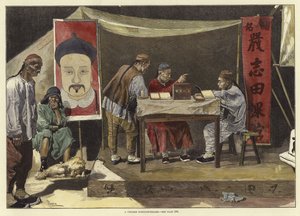 A Chinese Fortune-Teller by English School