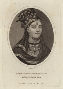 A Chinese Princess of the Present, Manchu Tartar Race by English School