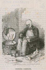 A Chinese Cobbler; A Visit to the Chinese Collection by English School