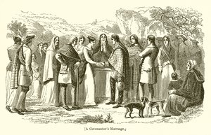 A Covenanters Marriage by English School