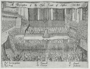 A Description of the High Court of Justice (The Trial of Charles I)