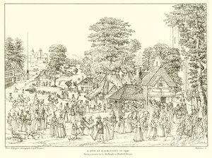 A Fete at Horselydown in 1590 by English School