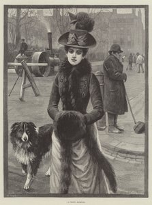 A Frosty Morning by English School