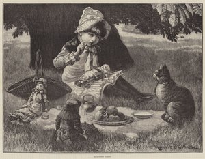 A Garden Party by English School