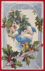 A Happy Christmas, Victorian Card