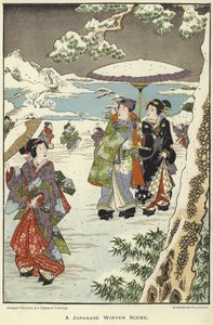 A Japanese Winter Scene