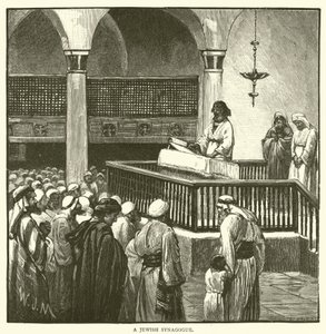 A Jewish Synagogue by English School