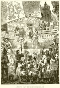 A Miracle Play: The Story of the Deluge by English School