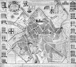 A New and Exact Plan of the City of York