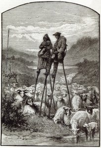 A Pastoral in the Landes, from 