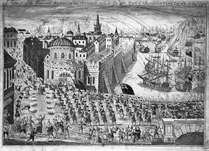 A Prospect of the Town of Havannah, Taken by the Earl of Albemarle and Sir George Pocock on August 13th 1762