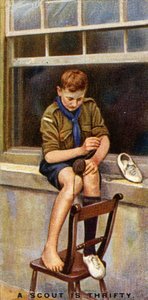 A Scout is Thrifty by English School