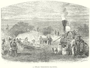 A Steam Thrashing-Machine